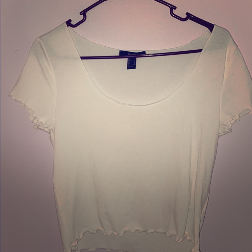 White forever21 top